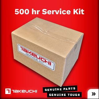 Takeuchi 500 Hours Service Kit